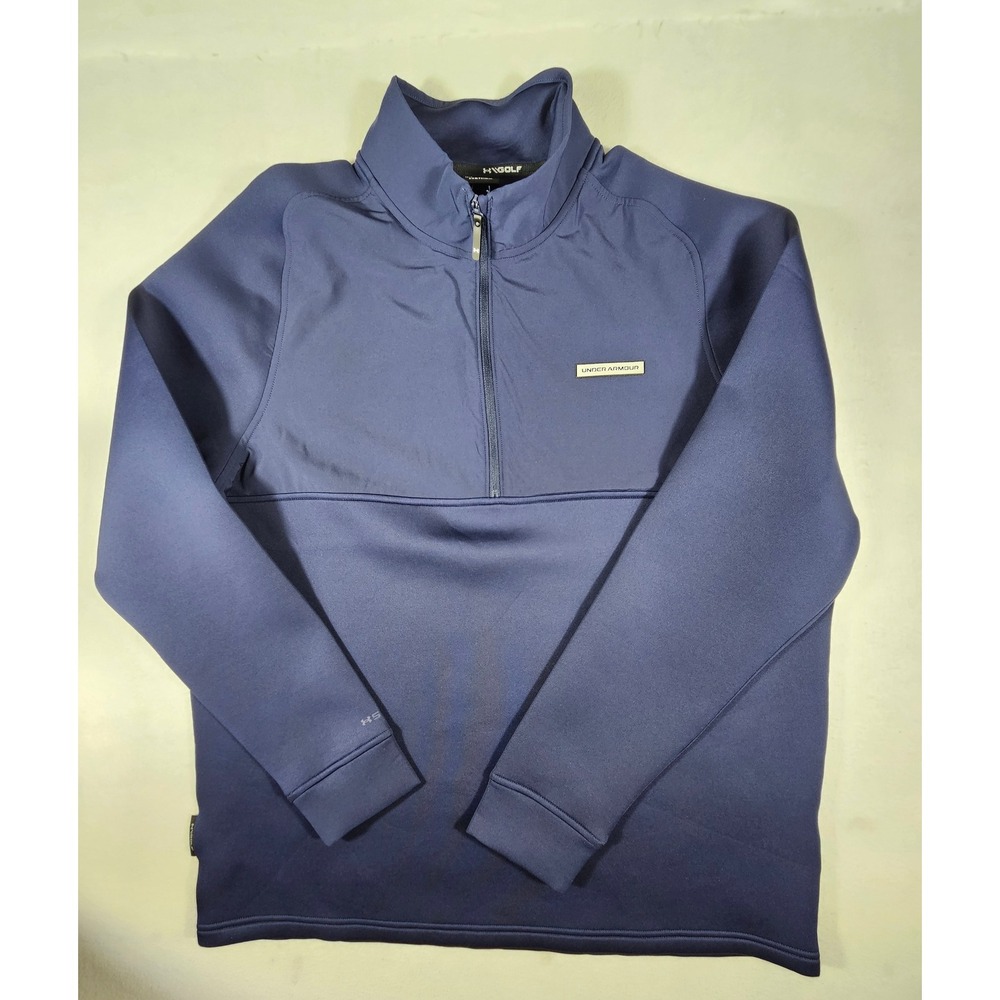 Under Armour Golf Drive Pro Hybrid‎ HZ Pullover Navy Mens XL 6005666-410 NEW
